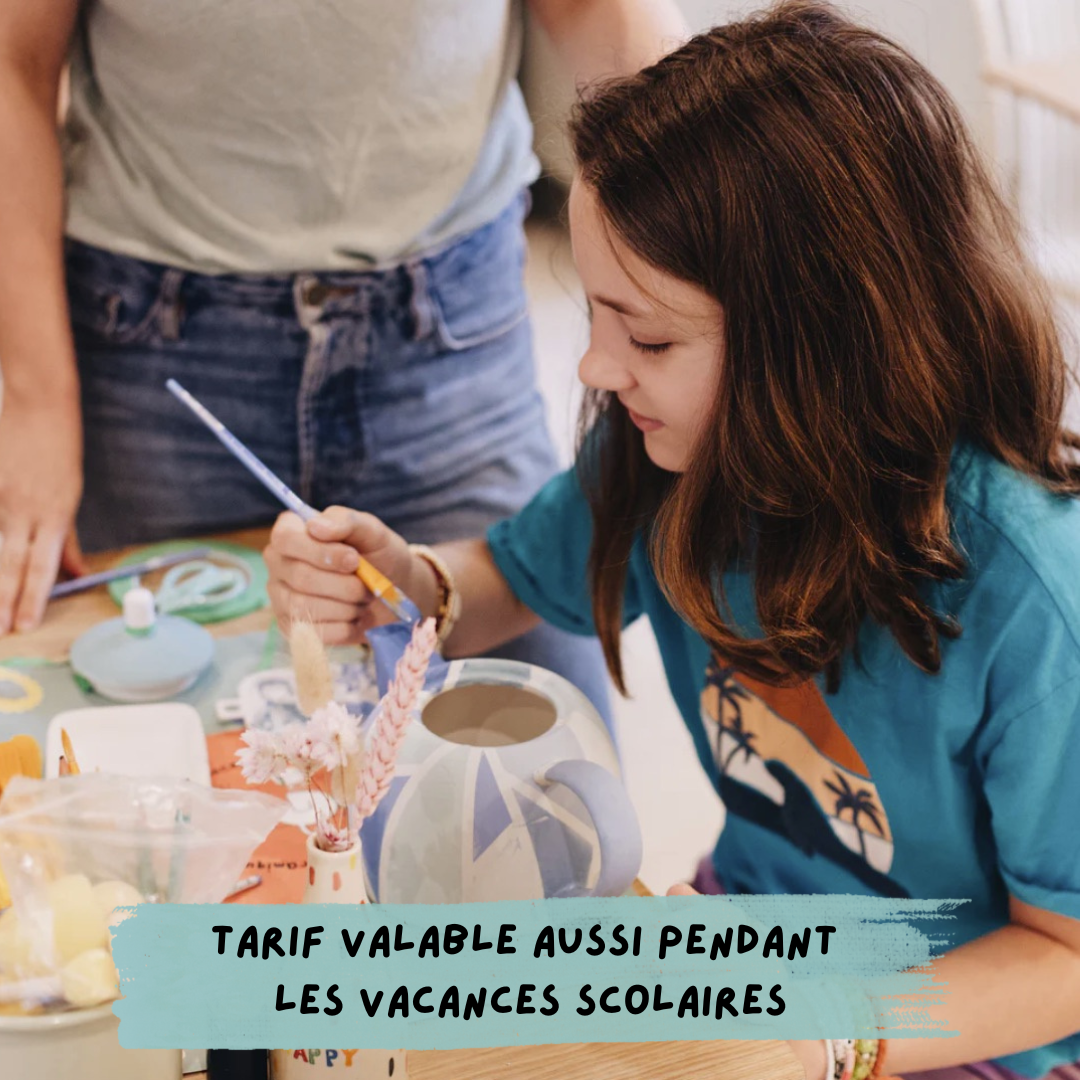 Peinture sur céramique - Parent/enfant(s)